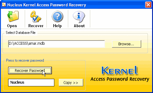 Access Passwort wiederherstellen