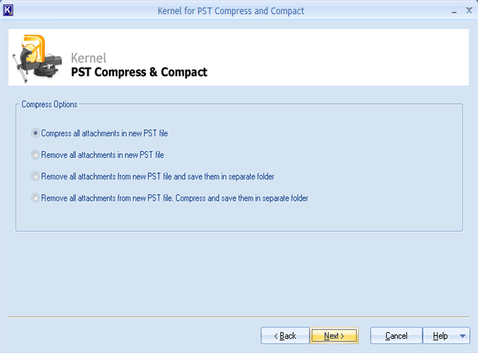 PST Dateien komprimieren und verkleinern